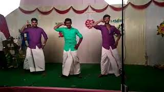 Edicha pacharisi song dance by sds GUYS ROCKING performs [upl. by Doe]