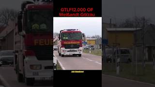 Mercedes Actros  GTLF12000 Feuerwehr SüdlichesAnhalt OF WeißandtGölzau  Kurzvideo [upl. by Iba916]