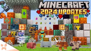 OVER 168 NEW MINECRAFT UPDATES [upl. by Beuthel]