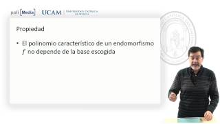 Álgebra Lineal  Polinomio característico de un endomorfismo  Jesús Soto [upl. by Howland]