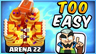 HOW TO GET 8500 TROPHIES 🏆 Clash Royale Arena 22 [upl. by Dalohcin]