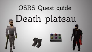 OSRS Death plateau quest guide [upl. by Otir]