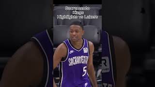 Sacramento Kings highlights Epic Showdown [upl. by Kenji]