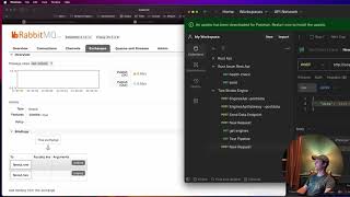 RabbitMQ in NET  Fanout Exchange with Multiple Queues StephenSamuelsen [upl. by Ahseital]