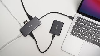 The BEST Budget USBC Hub For MacBooks  SD Card Reader Charging Ethernet amp More [upl. by Royce]