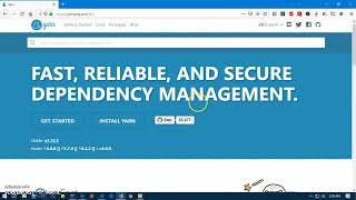 How to Install yarn on Windows 7810 [upl. by Innos]