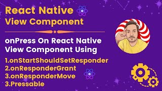 onPress On React Native View Component  React Native Tutorial 2022 By JavaScript Centric [upl. by Hulbard]