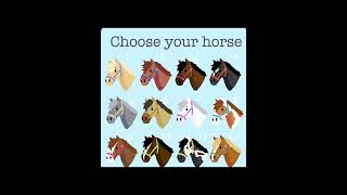 Chose yours horse [upl. by Ria]