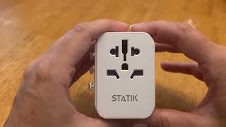 Best International travel adaptor with fast charging [upl. by Ezaria]