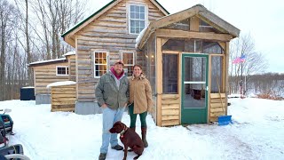 DEBT FREE NO EXPERIENCE offgrid cabin This could be YOU [upl. by Verge975]