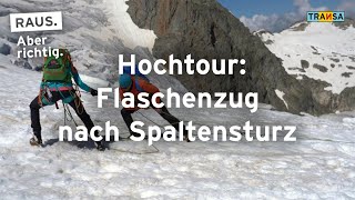 Hochtour Anleitung Flaschenzug │ Transa Travel amp Outdoor [upl. by Eudo]