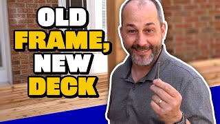 How to Install Deck Boards in Shade  DIY Deck Tutorial [upl. by Leshia]