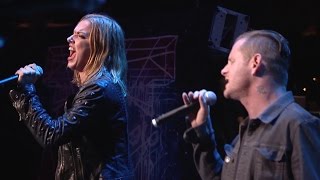 APMAs 2015 Halestorm and Corey Taylor cover quotHunger Strikequot FULL HD [upl. by Ecirtnas329]