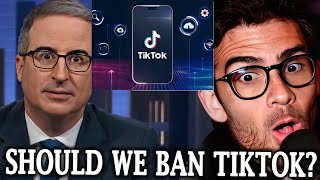 John Oliver On TikTok Ban  Hasanabi Reacts [upl. by Bohs409]