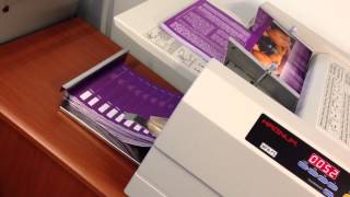 SUDEP Action Leaflet  Folding Machine © Motion Printing 2015 [upl. by Fabe811]