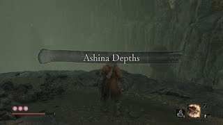 Where to find Ashina Depths The Bottomless Hole clue Sekiro Shadows Die Twice [upl. by Moffit]