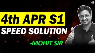 JEE 2024  4th April Shift 1 Speed Solutions  Physics  Eduniti  Mohit Sir [upl. by Alcinia]