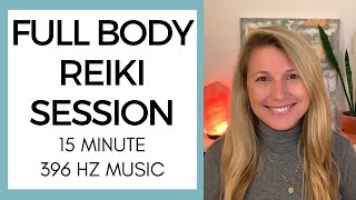 15 Minute Reiki Session For Full Body Relaxation [upl. by Edina]