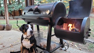 Best Backyard Smoker Build Offset Smoker and Charcoal Grill Combo [upl. by Lerud55]