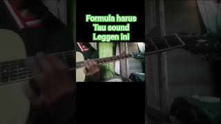 Sound leggen cover melodi tutorial guitar guitarcover [upl. by Nyla401]