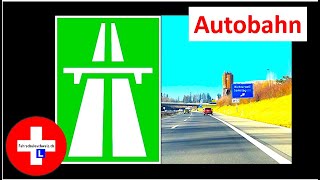 Autobahnfahren amp Autobahnausfahrt by Fahrschule Schweiz [upl. by Sila]