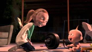 jack jack attack  los increibles  corto de Pixar [upl. by Aimo419]