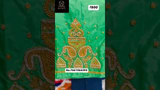 maggam work  low cost trending maggamworkmaterial fashion onlineshopping fashiontrends saree [upl. by Ewan]