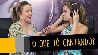 QUAL MÚSICA ESTOU CANTANDO com LARISSA MANOELA [upl. by Kered]