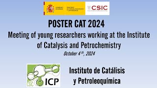 Poster Cat 2024 Meeting of young researchers in Catalysis [upl. by Irot]