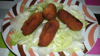 Croquetas de pollo a last [upl. by Alis]