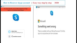 for your security you have been signout  how to security verification in skype  Skype ID locked [upl. by Linders682]