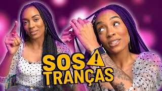 DICAS PARA BOX BRAIDS  Lavagem e penteados [upl. by Callie476]