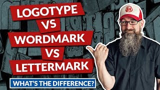 Logotype vs Wordmark vs Lettermark Whats the difference [upl. by Leuqer]