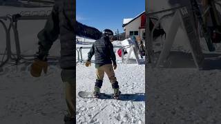 Fastest Way to Stop a Snowboard [upl. by Crescantia]