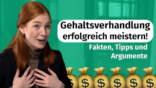 Gehaltsverhandlung erfolgreich meistern💰 Fakten Tipps und Argumente [upl. by Onilecram630]