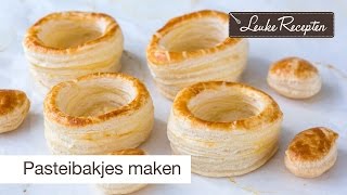 Pasteibakjes maken [upl. by Jeroma]