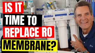 HOW do I know WHEN TO REPLACE my REVERSE OSMOSIS MEMBRANE shorts [upl. by Blayze]