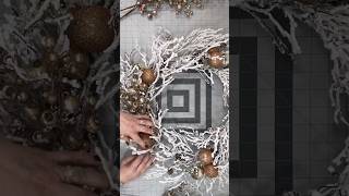 How to Make an Easy Christmas Wreath with Hobby Lobby amp Julies Wreath Boutique [upl. by Catherine]