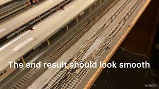 My ballasting technique for Kato unitrack  N scale [upl. by Nicholas]