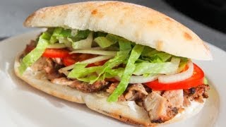 How To Make Chicken Doner Kebab  Recipe Video [upl. by Linn784]