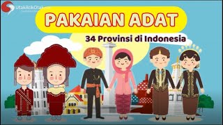 NAMANAMA PAKAIAN ADAT DI INDONESIA [upl. by Danni]