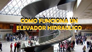 COMO FUNCIONA UN ASCENSOR HIDRAULICO [upl. by Couchman]