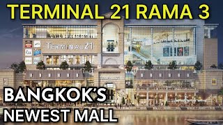 Terminal 21 Rama 3  An Unique Must Visit Bangkok Mall [upl. by Wehtam]