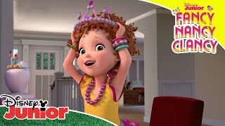 👑 How To Make a Fancy Tiara  Fancy Nancy Clancy  Disney Kids [upl. by Weatherby]