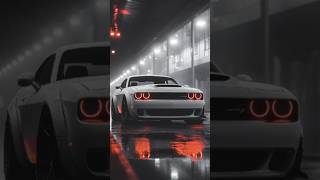 Doghe challenger in rainy road Dough challenger attitude picture video 👀😳subscribe shortvideo [upl. by Aneem]