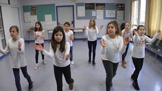 Percussions corporelles 2017  périscolaire Trémouille [upl. by Kinsler]