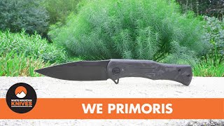 WE Knife Primoris Folding Knife  Heres a look at 4 model designs [upl. by Lerual288]