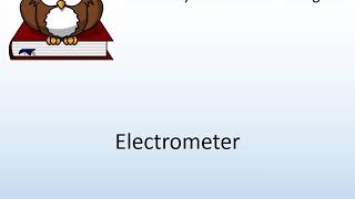 How to say Electrometer in English  Pronunciation Owl [upl. by Kriss]