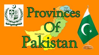 Provinces of Pakistan and their Capitals  Pakistan Provinces Names  GK Of Pakistan  Basic Info [upl. by Elleon]