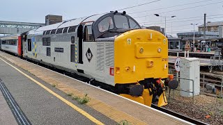 Rail Operations Group Loram UK 37901 quotMirrlees Pioneerquot [upl. by Leahey]